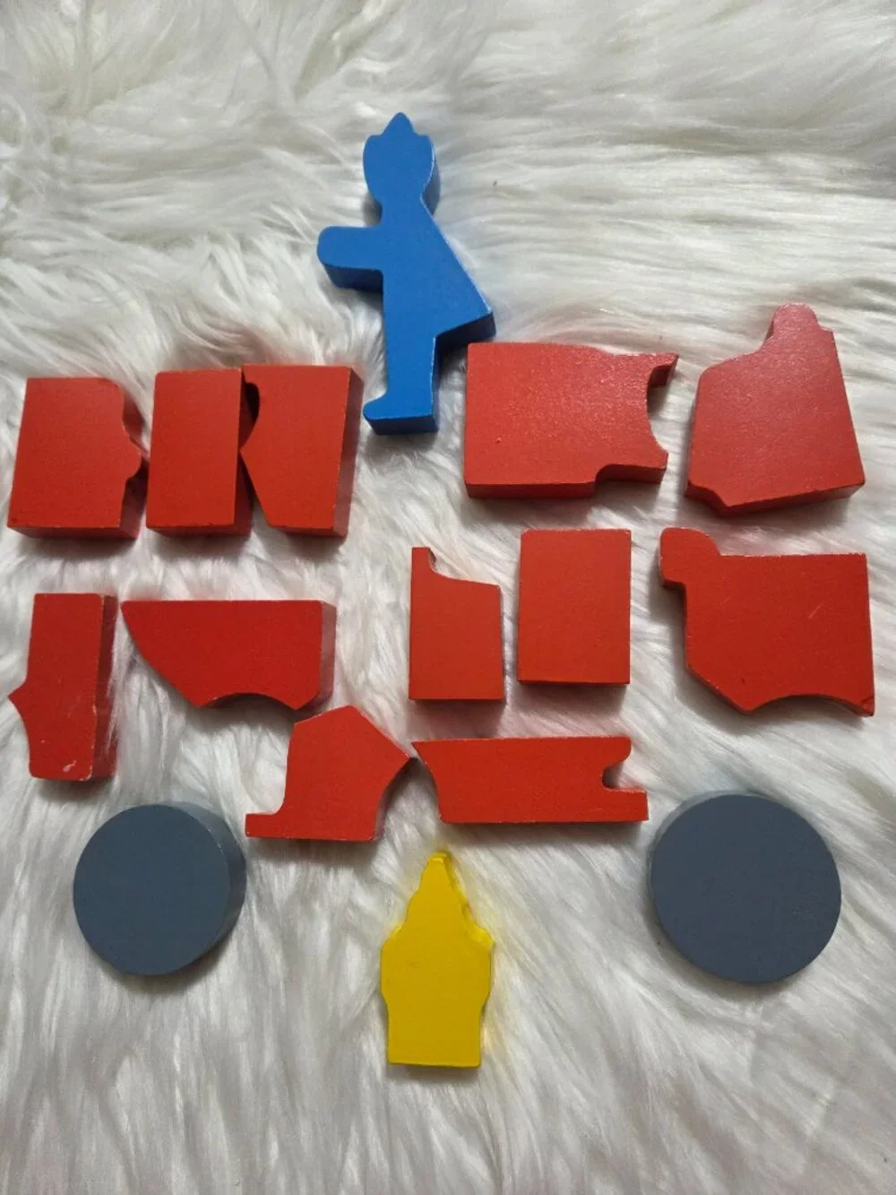 Melissa & Doug Fireman Puzzle (Pieces Only)